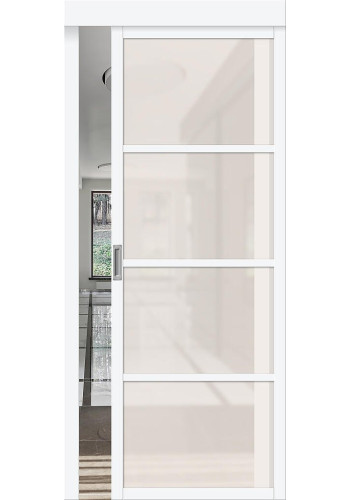 Межкомнатная дверь Твигги-11.3, со стеклом, цвет White Silk Межкомнатная дверь Твигги-11.3, со стеклом, цвет White Silk