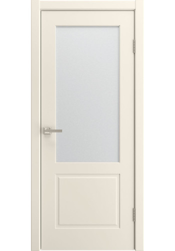 Дверь Капри 2 Шампань эмаль со стеклом Дверь Капри 2 Шампань эмаль со стеклом